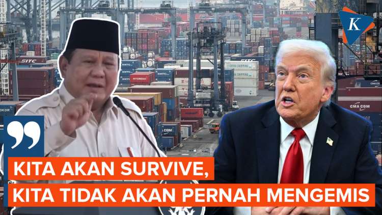 Video: Prabowo soal Tarif AS: Kita Akan Survive, Kita Tidak Akan Pernah Mengemis