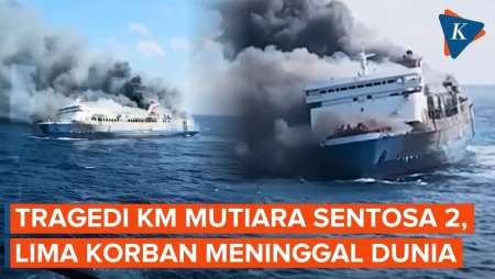 Korban Kapal Mutiara Sentosa 2 Terbakar: Lima Orang Tewas, 41 Orang Terluka