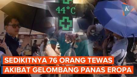 Gelombang Panas Di Eropa Makin Mematikan, Sekolah Tutup Hingga Reaktor Nuklir Dihentikan