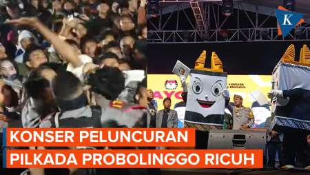 Konser Peluncuran Pilkada Probolinggo Ricuh, 10 Orang Ditangkap