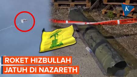 Hizbullah Balas Israel, Roket-roket Jatuh di Nazareth