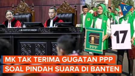 Tak Penuhi Syarat Formil, MK Tak Terima Gugatan PPP soal Suara Berpindah ke Partai Garuda di Banten