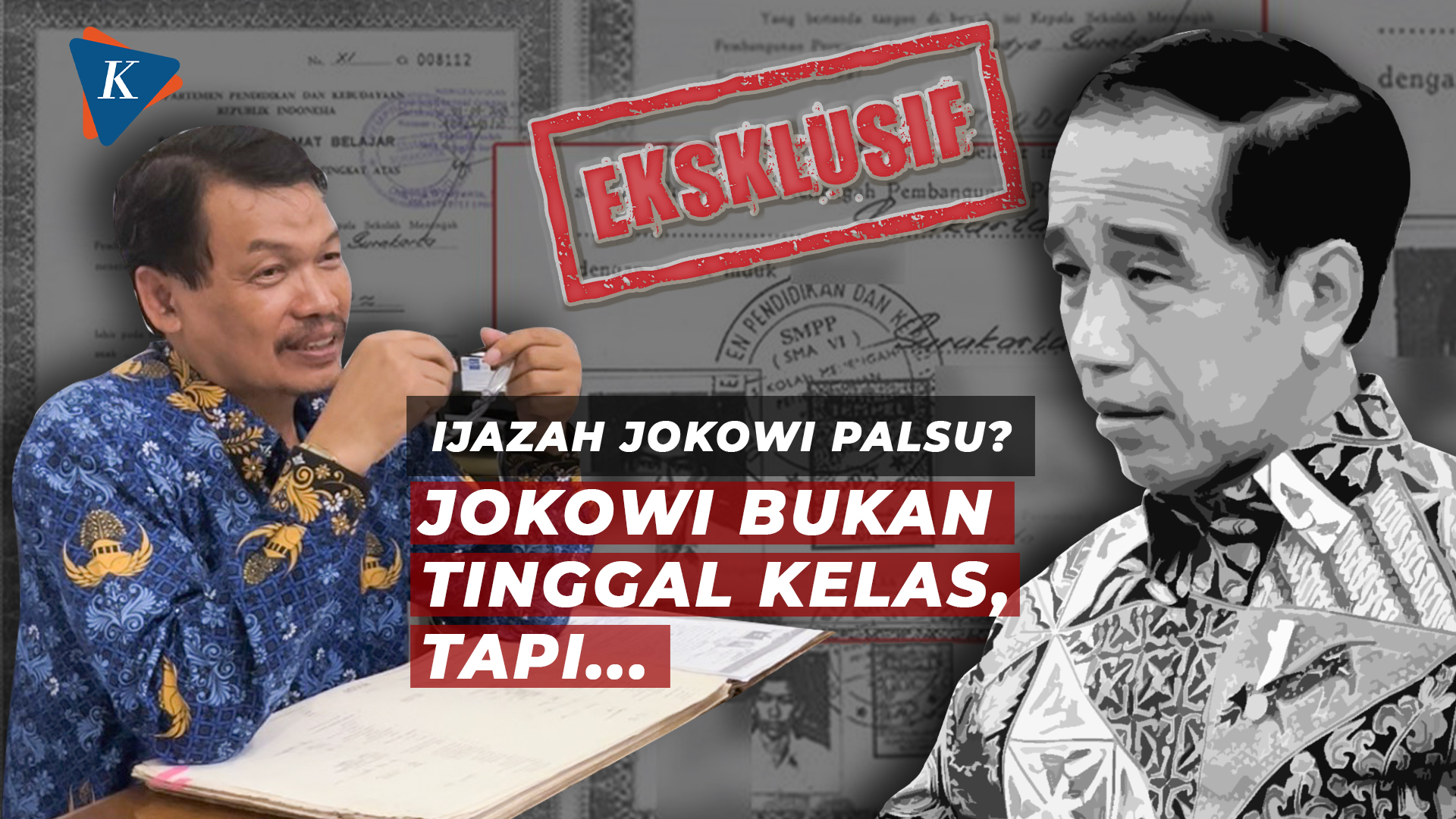[EKSKLUSIF] Jokowi Tempuh SMA 3,5 Tahun, Kok Bisa?