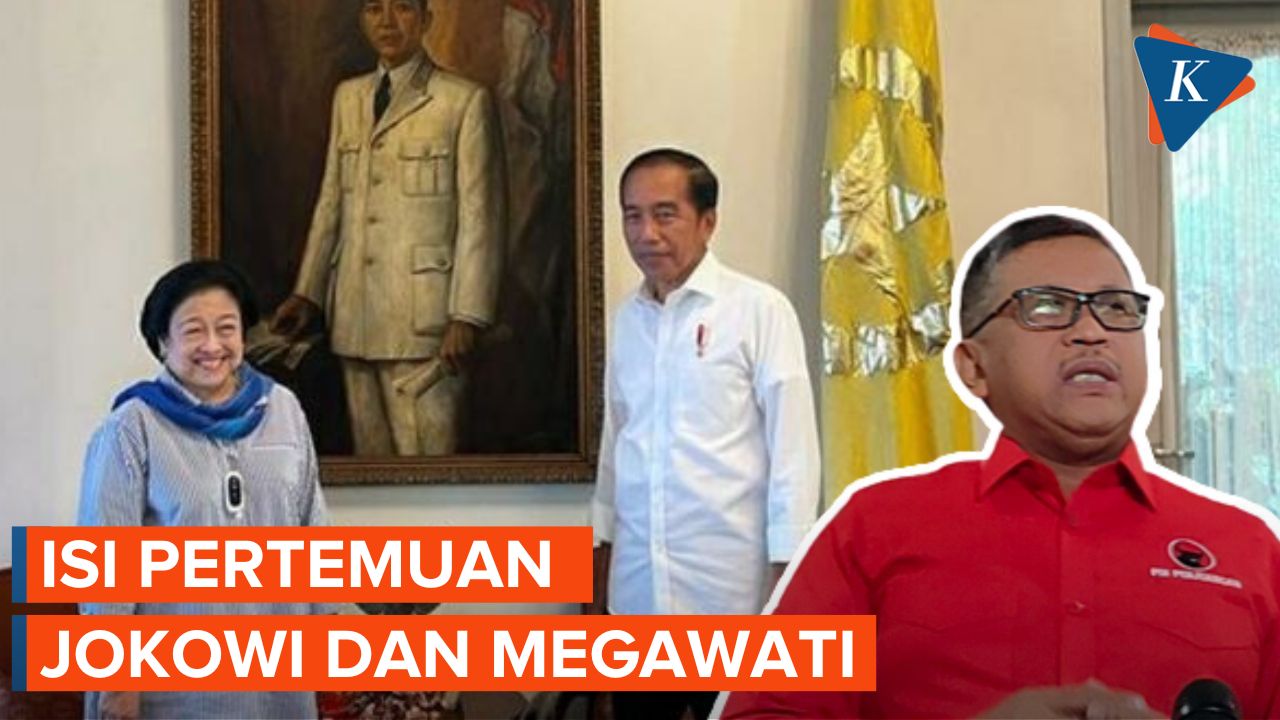 Sekjen PDI-P Ungkap Isi Pertemuan Jokowi dan Megawati di Batutulis