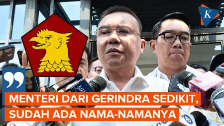 Dasco Ungkap Menteri Kabinet Prabowo dari Gerindra Cuma Sedikit