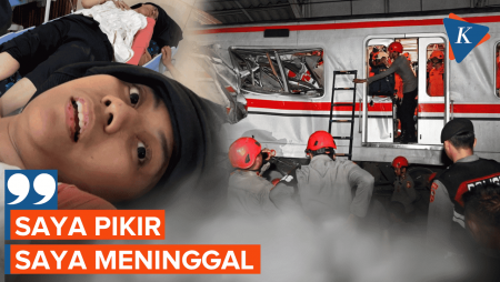 Cerita Penumpang KRL Bertahan Hidup Usai Lokomotif Argo Bromo Menghantam Gerbongnya Di Bekasi Timur