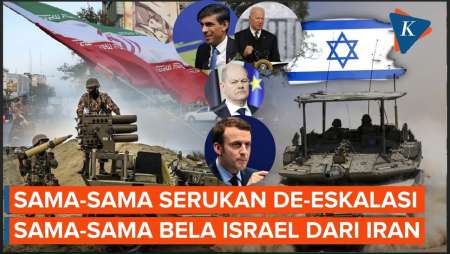 Kompaknya Sekutu Barat Serukan De-eskalasi Timur Tengah Sambil Bela Israel