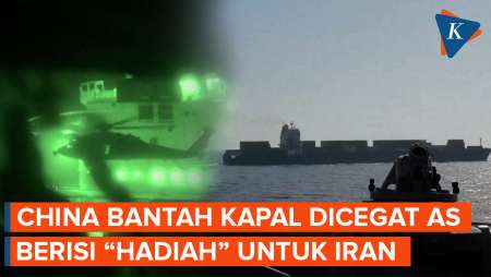 China Bantah Kapal Yang Ditahan AS Berisi "Hadiah" Untuk Iran