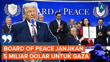 Trump Sebut Dewan Perdamaian Siap Gelontorkan 5 Miliar Dolar AS untuk Gaza