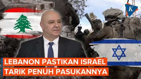 Presiden Lebanon Pastikan Israel Tarik Pasukan dari Seluruh Wilayahnya