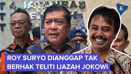 Pendukung Jokowi Anggap Roy Suryo Tak Punya Sertifikasi Peneliti Ijazah