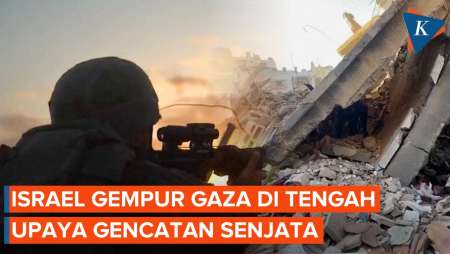 Israel Gempur Jabaliya Gaza di Tengah Upaya Gencatan Senjata, 12 Tewas
