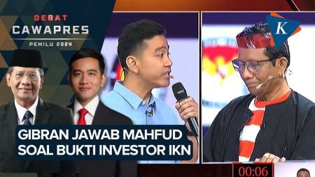 Panas! Ditanya soal Investor IKN, Gibran Minta Mahfud ‘Googling’ 