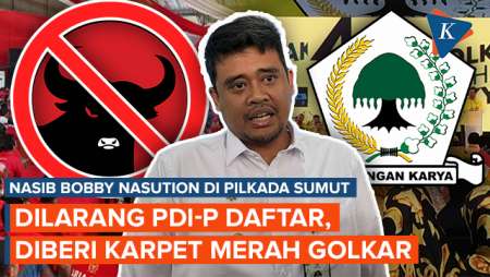 Nasib Bobby Nasution di Pilkada Sumut 2024: Dilarang PDI-P Daftar, Diberi Karpet Merah Golkar