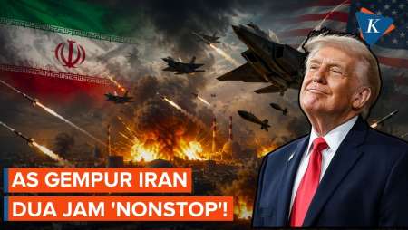 AS Gempur Iran Selama 2 Jam, Sasar Situs Rudal Hingga Pertahanan Pesisir IRGC