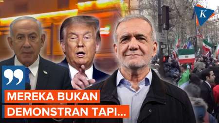 Presiden Iran: Mereka Bukan Demonstran, Tapi Dalang Kerusuhan...