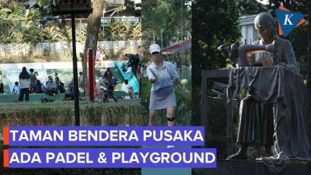 Taman Bendera Pusaka Di Kebayoran Baru, Ada Padel Hingga Playground