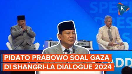 [FULL] Pidato Prabowo di Shangri-La Dialogue 2024, Tegaskan Indonesia Siap Bantu Korban Gaza
