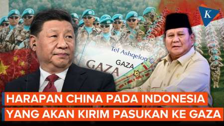 Indonesia Kirim Pasukan Ke Gaza, China: Berharap Gencatan Senjata Berjalan Efektif!