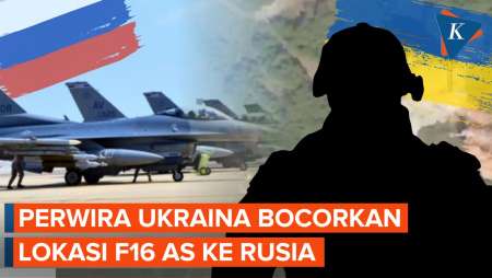 Perwira AU Ukraina Membelot, Bocorkan Lokasi F-16 AS ke Rusia