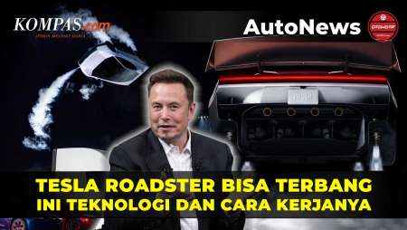 Cara Kerja Teknologi Roket di Tesla Roadster yang Bisa Terbang