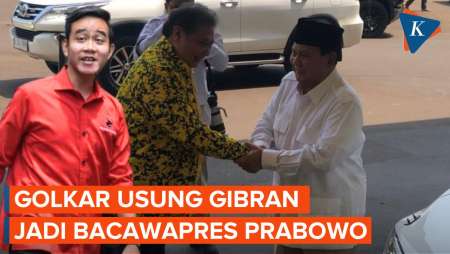 Sah! Golkar Ajukan Gibran Rakabuming Raka Jadi Bacawapres Prabowo