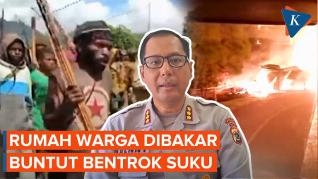 Bentrok Nabire Memanas, Tujuh Rumah Warga Dibakar