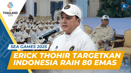 Erick Thohir Targetkan Indonesia Masuk 3 Besar SEA Games 2025, Raih 80 Emas