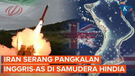 Iran Tembakkan 2 Rudal Balistik ke Pangkalan Gabungan AS-Inggris di Diego Garcia