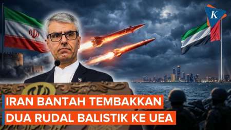 2 Rudal Balistik Iran Meluncur ke UEA, Teheran Buka Suara