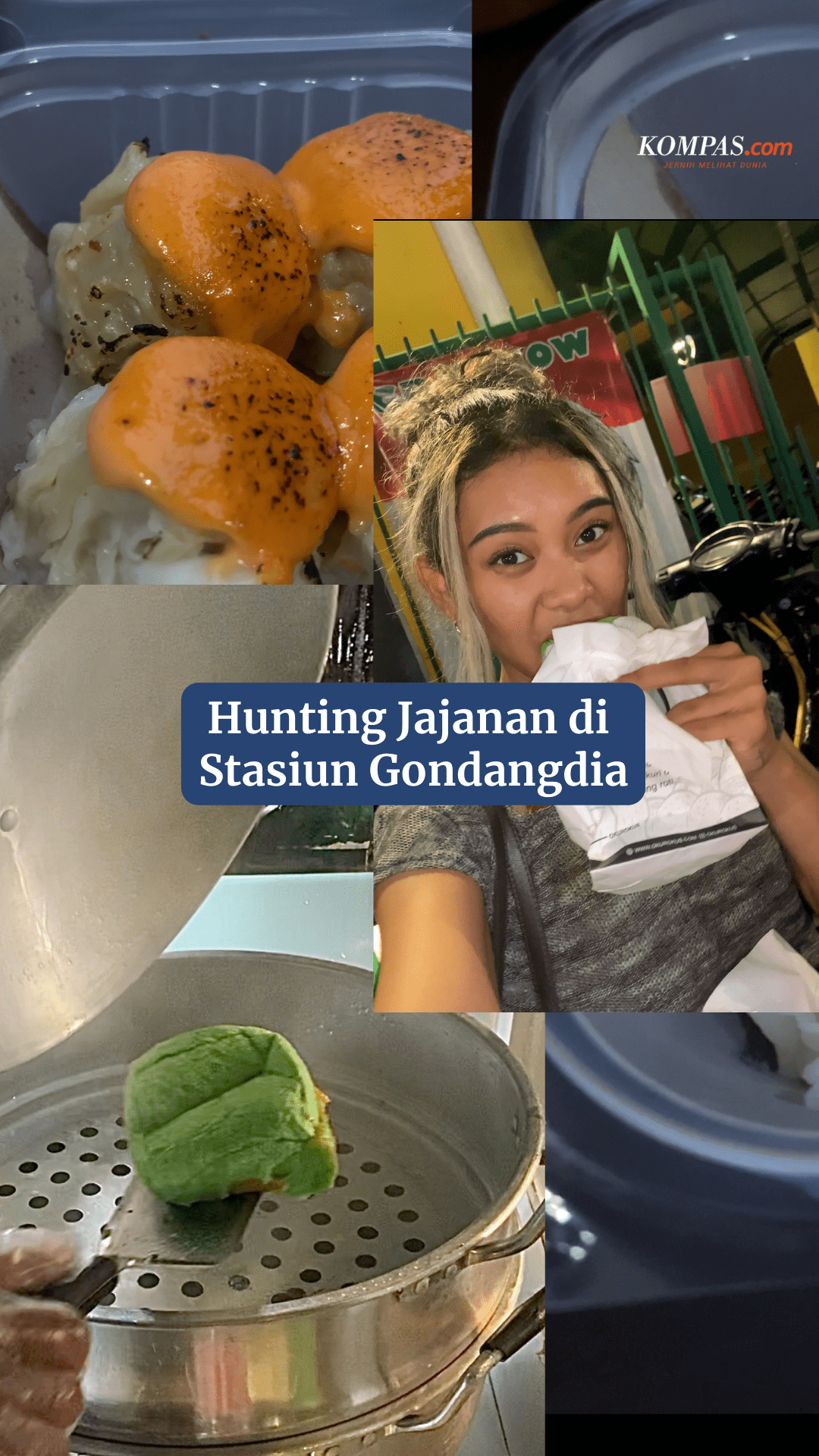 Hunting Jajanan di Stasiun Gondangdia, Murah dan Enak!