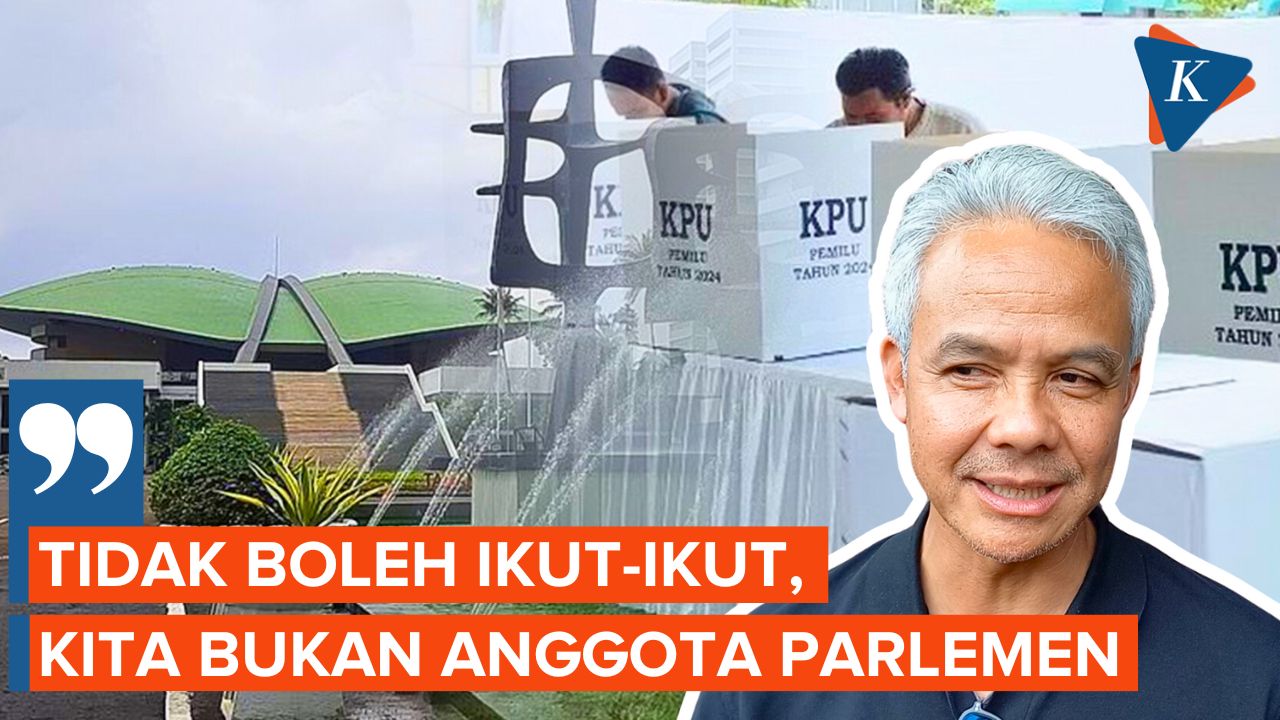 Ganjar Tanggapi Upaya Penggembosan Hak Angket