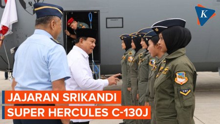 Ada Srikandi TNI AU di Super Hercules C-130J