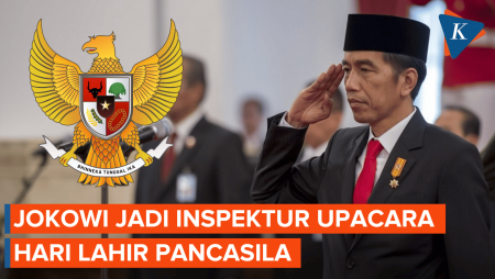 Jokowi Jadi Inspektur Upacara pada Hari Lahir Pancasila di Monas