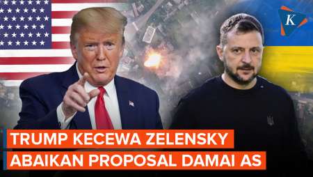 Trump Kecewa Zelensky Abaikan Proposal Damai AS: Dia Belum Membacanya!