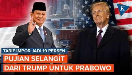 Pujian Selangit Trump untuk Prabowo Usai Tarif Impor Jadi 19 Persen