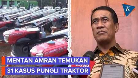 Mentan Lapor Polisi Soal 31 Kasus Pungli Traktor