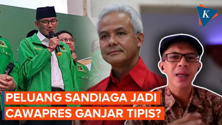 Peluang Sandiaga Jadi Cawapres Ganjar Dinilai Tipis, Kenapa?