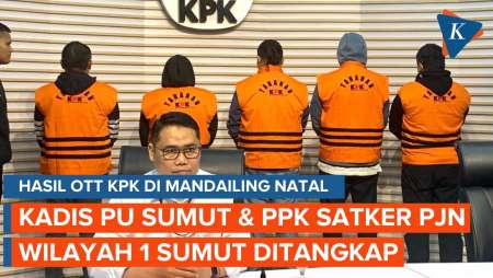 [FULL] KPK Tetapkan 5 Orang Jadi Tersangka Dugaan Korupsi Proyek Jalan Sumut