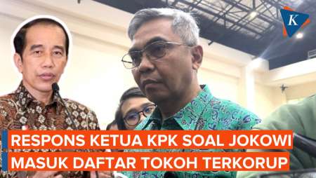 Jokowi Masuk Daftar Tokoh Terkorup Versi OCCRP, KPK Tunggu Laporan