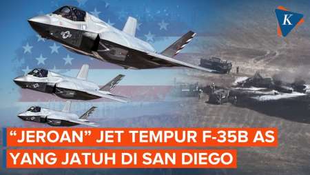 Spesifikasi Jet F-35B yang Jatuh di Pangkalan Marinir AS San Diego