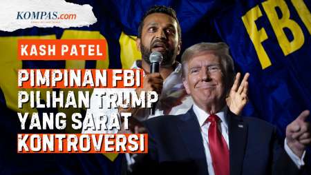 Trump Tunjuk Kash Patel Jadi Direktur FBI, Sosok Pengungkap Kebohongan Rusia