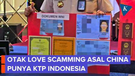 2 WN China Pelaku Love Scamming Punya KTP Indonesia