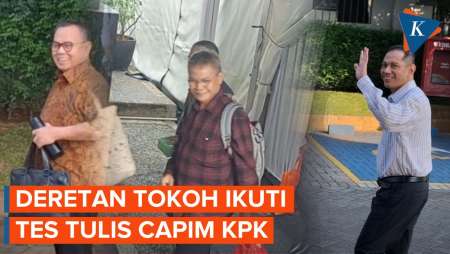 236 Calon Pimpinan KPK Jalani Tes Tulis: Sudirman Said dan Johan Budi Tampak Hadir