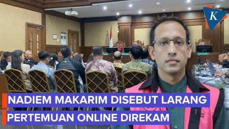 Saksi Ungkap Nadiem Larang Rapat Online Direkam, Termasuk Dengan Google