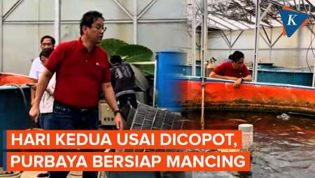 Momen Purbaya Bersiap Mancing Setelah Dicopot dari Menkeu