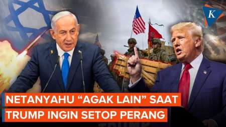 Reaksi Beda Netanyahu Saat Trump Ingin Hentikan Perang dengan Iran