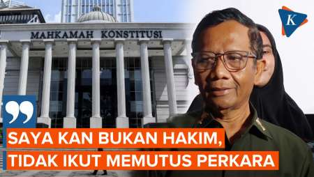 Pernah Jadi Ketua MK, Mahfud Merasa Tak Ada Konflik Kepentingan ketika Gugat Hasil Pemilu