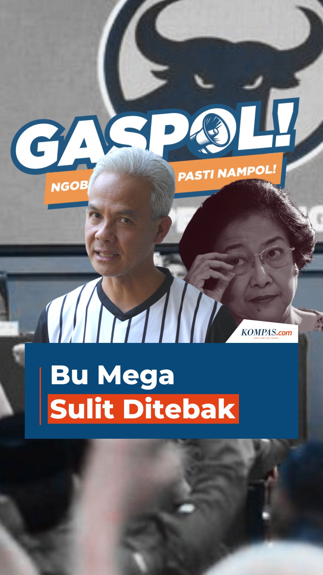 Bu Mega Sulit Ditebak, Siapa Cawapres Ganjar? #gaspol #ganjarpranowo