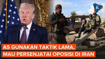 AS Gunakan Taktik Lama Persenjatai Oposisi, Iran Bakal Perang Saudara?